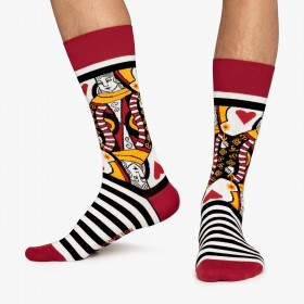Calcetines Jimmy Lion Queen Of Hearts