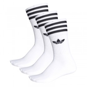 3-Pack Chaussetes Adidas Solid Crew