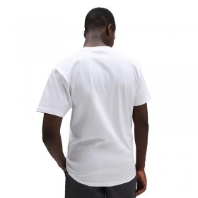 T-shirt Vans Mn Classic Print Box Blanc/Lucid Flo